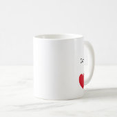 11oz. mug with German quote Koffiemok (Voorkant rechts)