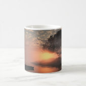 11oz mug with "Misty Island" image Koffiemok (Center)
