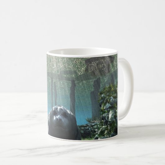 11oz mug with "Seal Pup" image Koffiemok (Voorkant rechts)