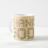 11oz tasse faite sur commande combinée du café 232 (Devant gauche)