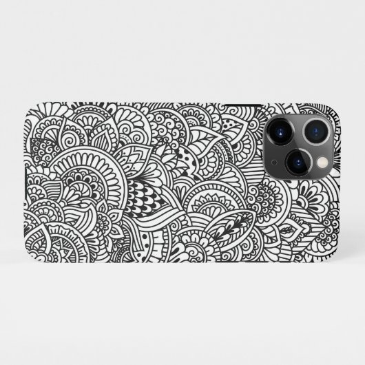 11Pro Coque Mandala Henna IPhone 11 Pro (Dos Horizontal)