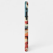 11Pro Max Blocs psychédéliques rétro _ coque iphone (Côté gauche)