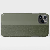 11Pro Max Coque iphone de fractionnement de texture verte de (Dos Horizontal)