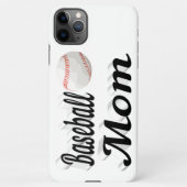 11Pro Max Coque iphone de la maman de baseball (Dos)