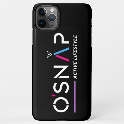 11Pro Max coque iphone du logo O'Snap (Dos)