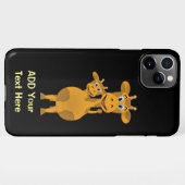 11Pro Max Coque iphone Personnaliser Giraffes (Dos Horizontal)