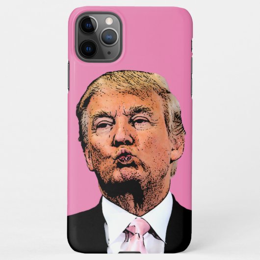 11Pro MAX COQUE IPHONE TRUMP KISS (Dos)