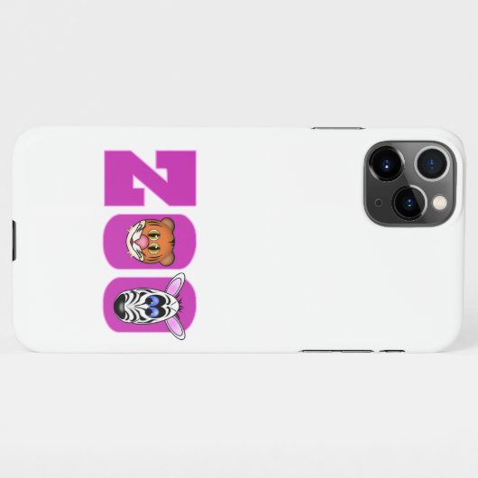 11Pro Max Coque iphone ZOO (Dos Horizontal)