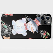 11Pro Max Sweet Lil Snowman OtterBox coque iphone (Dos Horizontal)