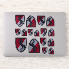 11th Amored Cavalry Regiment Fort Meade Contour Sticker