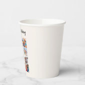 11th Birthday Photo Collage Number 11 Paper Cup Papieren Bekers (Links)