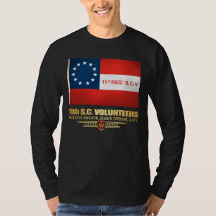 11th South Carolina Vrijwillige Infanterie T-shirt