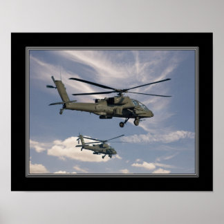 11x14 Afdrukken van militaire helikopters Poster