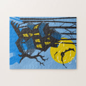 11x14 Haunted House Puzzle pour les personnes aveu (Horizontal)