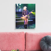 11x14 Lzzy Hale Halestorm Canvas Rock N Roll Afdruk (Insitu (Woonkamer))