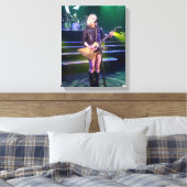 11x14 Lzzy Hale Halestorm Canvas Rock N Roll Afdruk (Insitu (Slaapkamer))