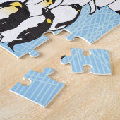 11x14 pinguïns Puzzle voor kleurenblinden Legpuzzel (Zijkant)