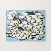 11x14 pinguïns Puzzle voor kleurenblinden Legpuzzel (Horizontaal)