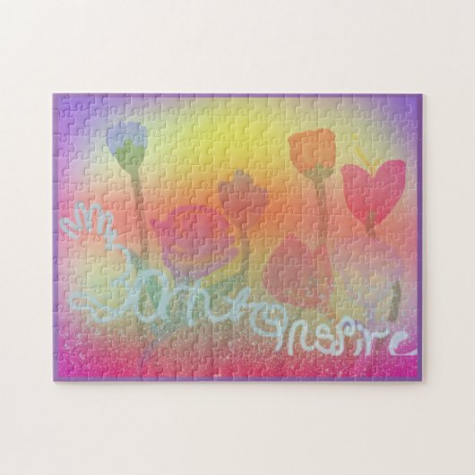 11x14 SpringtimePuzzle met Gift Box Legpuzzel (Horizontaal)