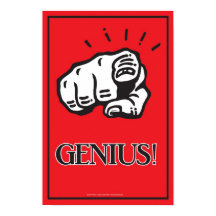 11x16 Genius-Poster