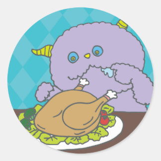 12月モンスターシール RONDE STICKER