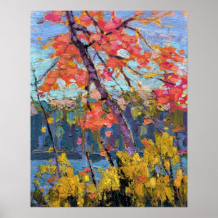 12000pixel500dpi Tom Thomson Twisted Maple Digi Poster