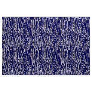 120115 - Indigo Blauw Stof