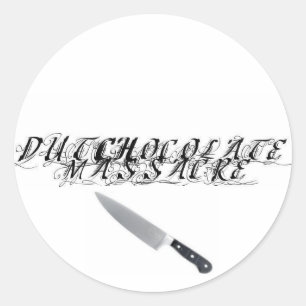 120278112093180, 120330657451500 - Gepersonaliseer Ronde Sticker