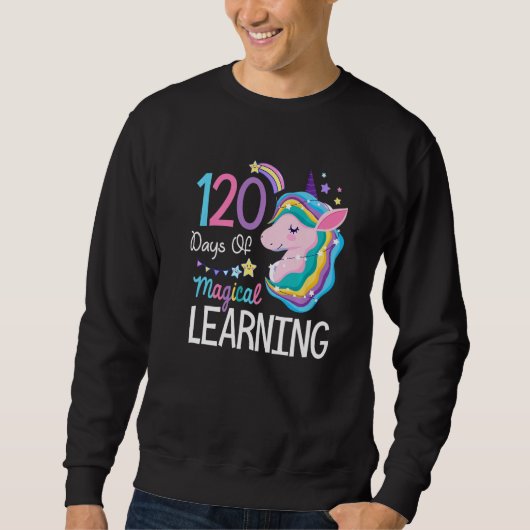 120 days of magical learning 120th day of school u trui (Voorkant)
