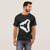 120 V1 Engineering Wit T-shirt (Voorkant volledig)