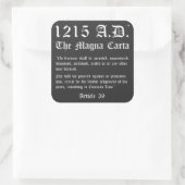 1215 A.D.™ La Grande Charte Article 39 Stickers (Sac)