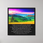 121 psalm canvas afdruk (Voorkant)