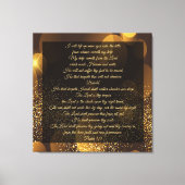 121 psalm canvas afdruk (Voorkant)