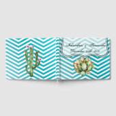 122 Page Mariage Livre d'or Boho Cactus Cactus Suc (Complet)