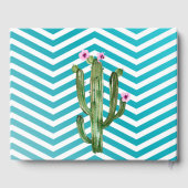 122 Page Mariage Livre d'or Boho Cactus Cactus Suc (Verso)