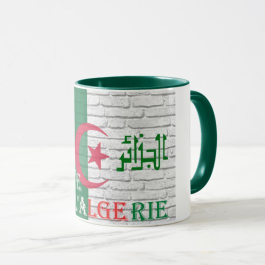 123 mok vive l ' algerije tasse (Voorkant rechts)