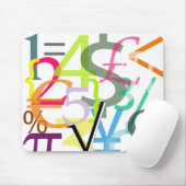 123 mousepad muismat (Met muis)