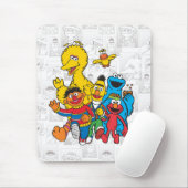  123 Sesamstraat Muismat (Met muis)