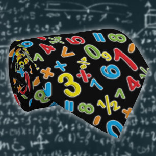 123 Wiskunde aantal getallen Stropdas