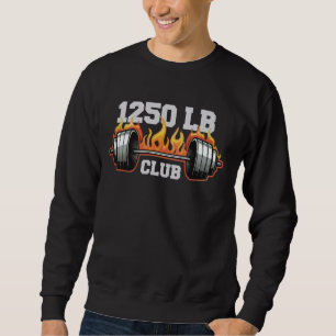 1250 Pond Club Gym Gewichtheffen Bodybuilders 125 Trui