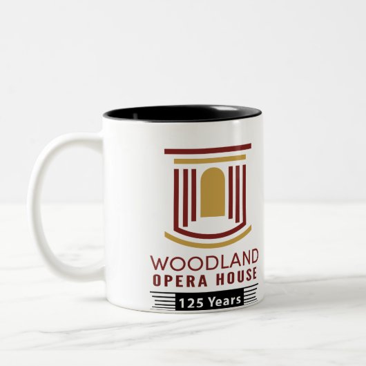 125e Mug commémorative à deux tons (11 oz.) (Gauche)