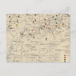 126 Bevolkingscentra, boerderijen Briefkaart