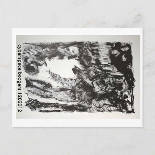 1282012 cyberspace boogers briefkaart (Voorkant)