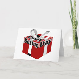 12-26 Boxingdag Feestdagen Kaart