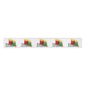 12-26 Happy Kwanzaa Grosgrain Lint (Voorkant)