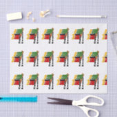 12-26 Happy Kwanzaa Tissuepapier (Craft)