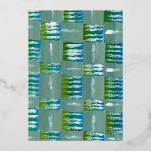 12.7cm x 17.8cm Folie Groeten Kaart Book Lovers (Achterkant)