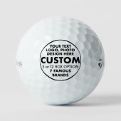 12 Aangepaste persoonlijke Taylor Made TP5 Golf Ba Golfballen (Voorkant)
