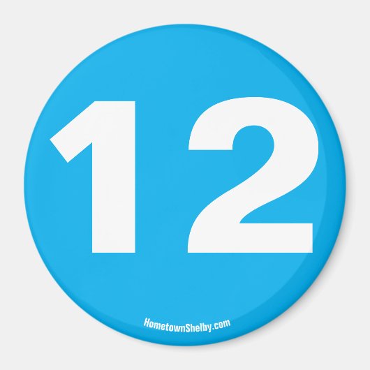 12 aimant (Devant)