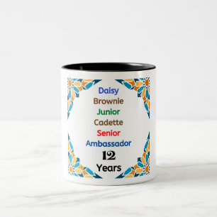12 ans au Scoutisme Milestone Mug Ambassadeur Grad